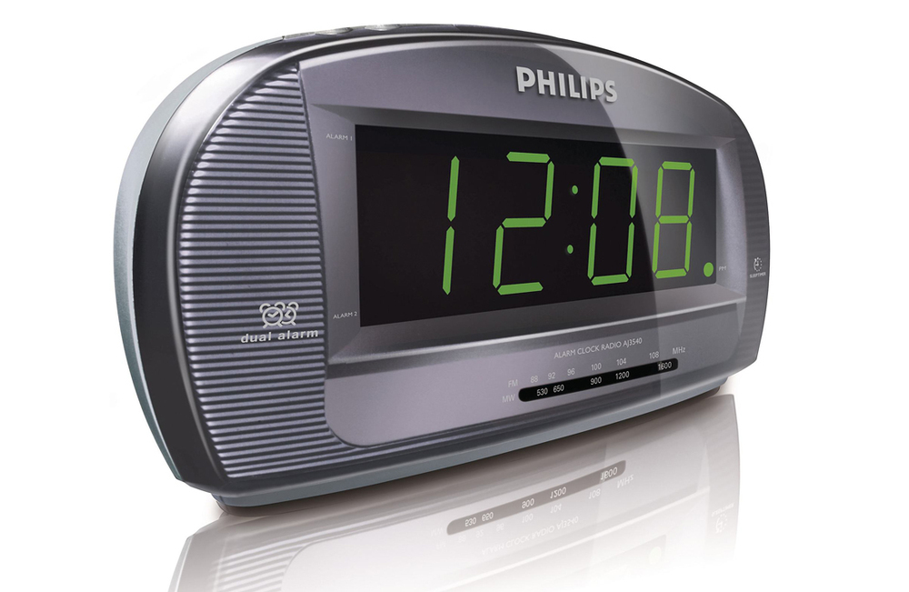 philips alarm clock radio