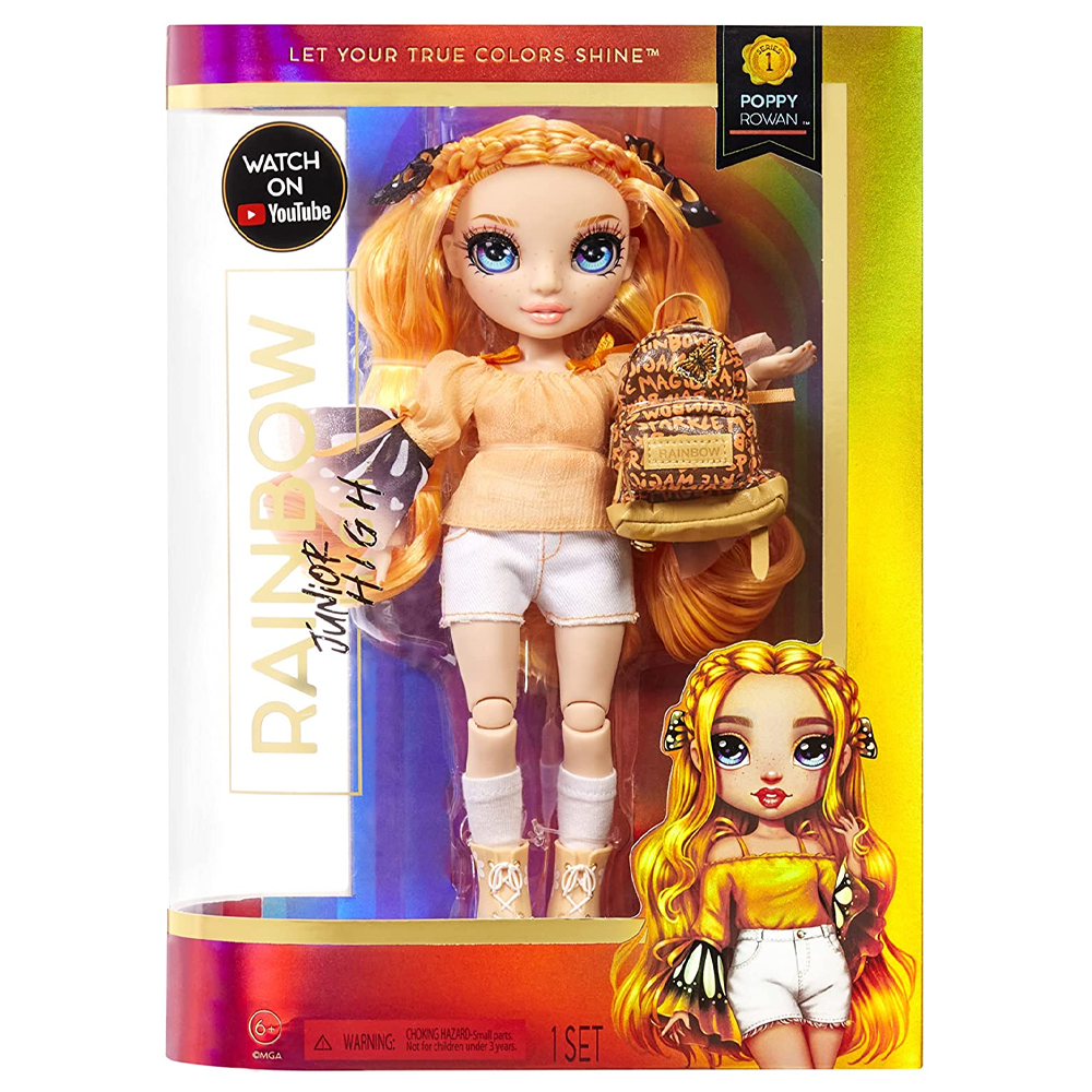 Rainbow High Junior High Doll - Poppy Rowan 6+ - Online | KG Electronic