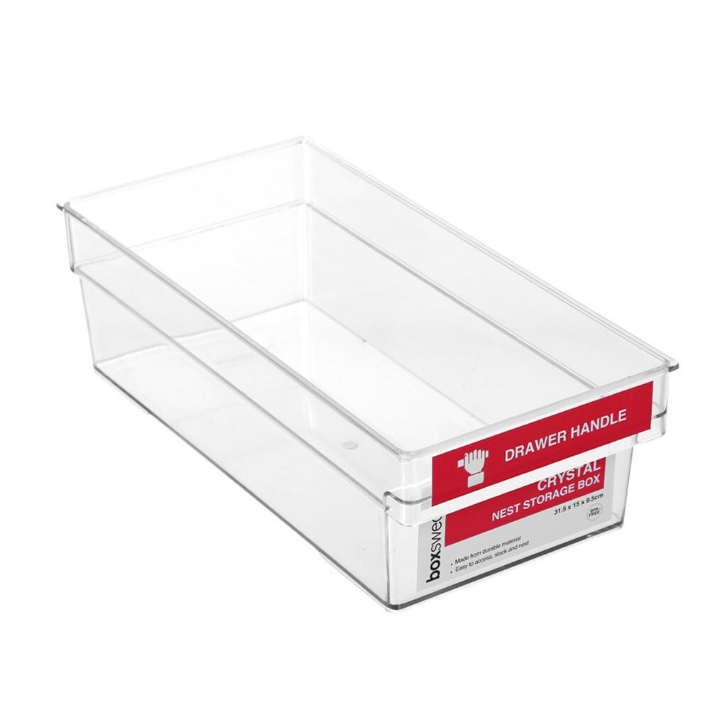 Buy 2x Box Sweden 31.5cm Crystal Kitchen Stackable Organiser