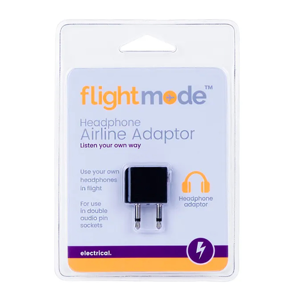 2PK Flightmode Headphone Airline Stereo Socket Adapter Online