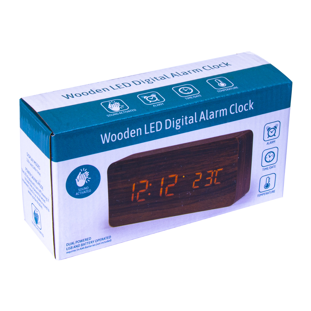 digital alarm clock sounds