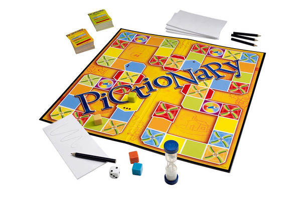 Pictionary Board Game Classic Card/Indoor/Outdoor/Family/Kid ...