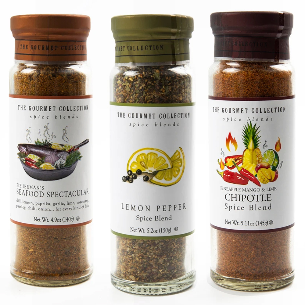 The Gourmet Collection Spice Blends Trio Set - Fish - Online | KG