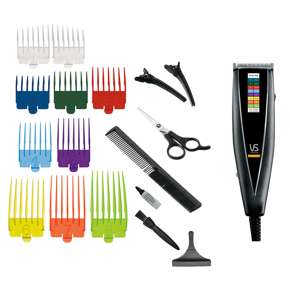 Vs Sassoon Vs7437ba The Number Cut Colour Coded Hair Clipper