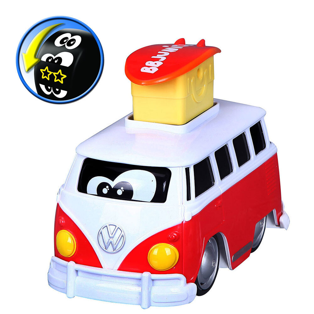 BB Junior Volkswagen Samba Press & Go Red - Online | KG Electronic