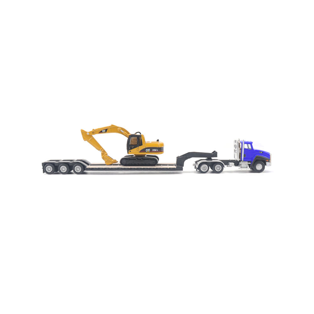 Diecast best sale lowboy trucks