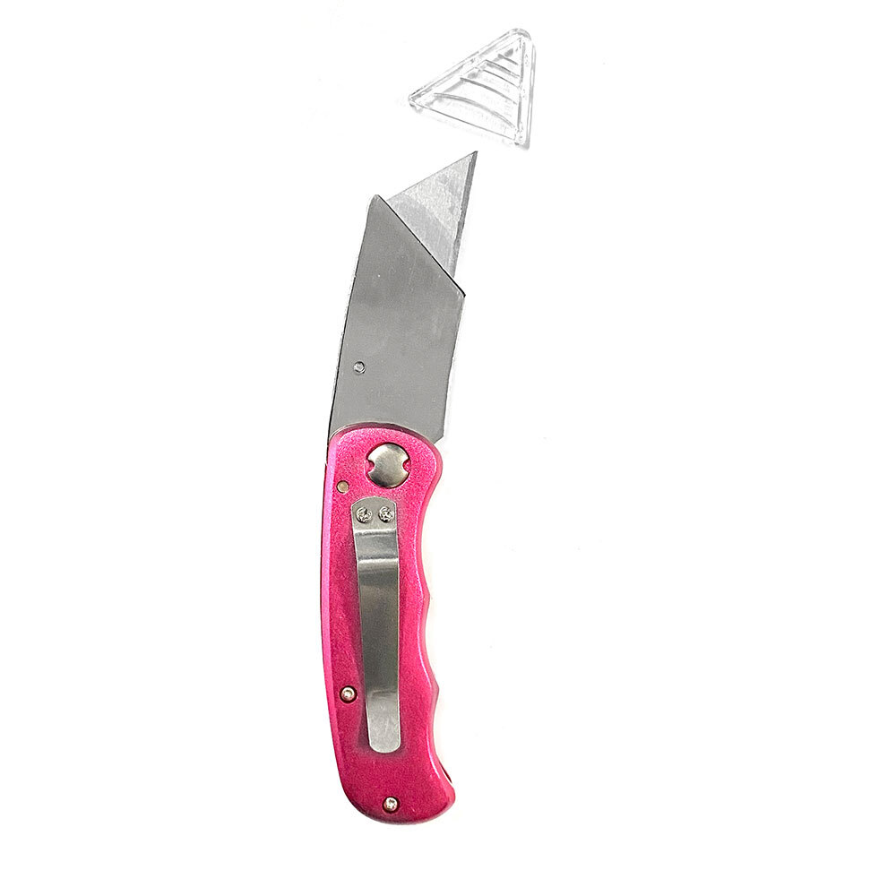 3PK Folding Box Utility Knife Cutter - Trapezoid Blade - Online | KG ...