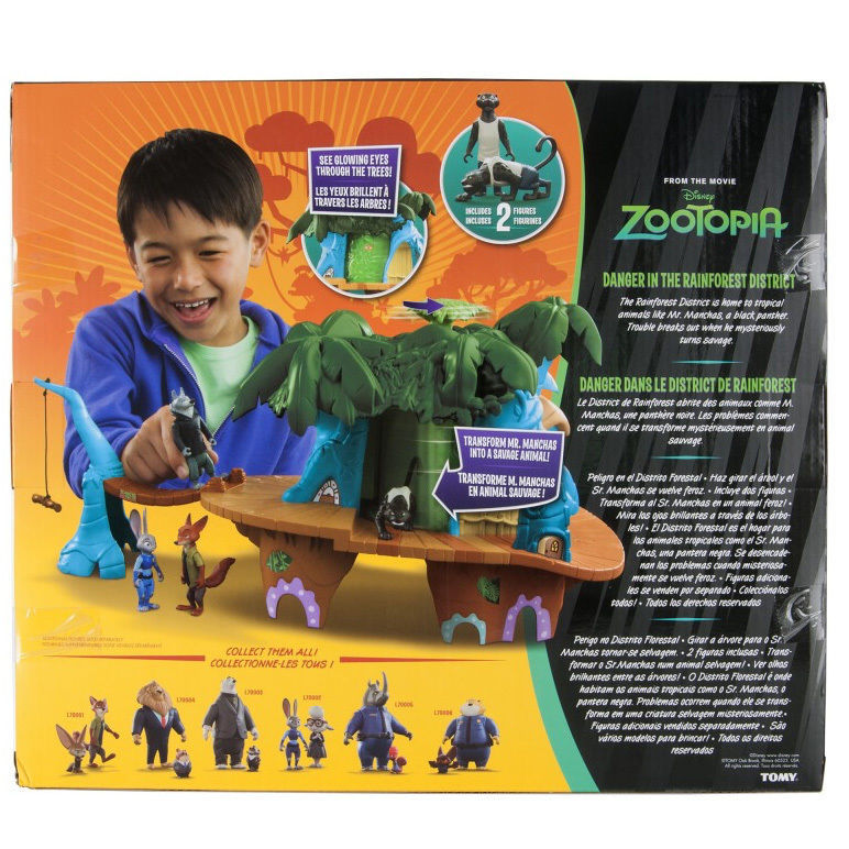 zootopia rainforest playset