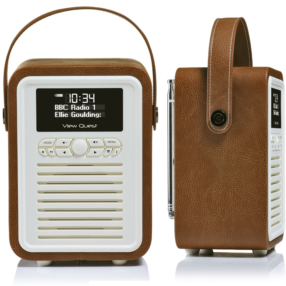 View Quest Retro Mini DAB Digital FM Radio/USB/AUX