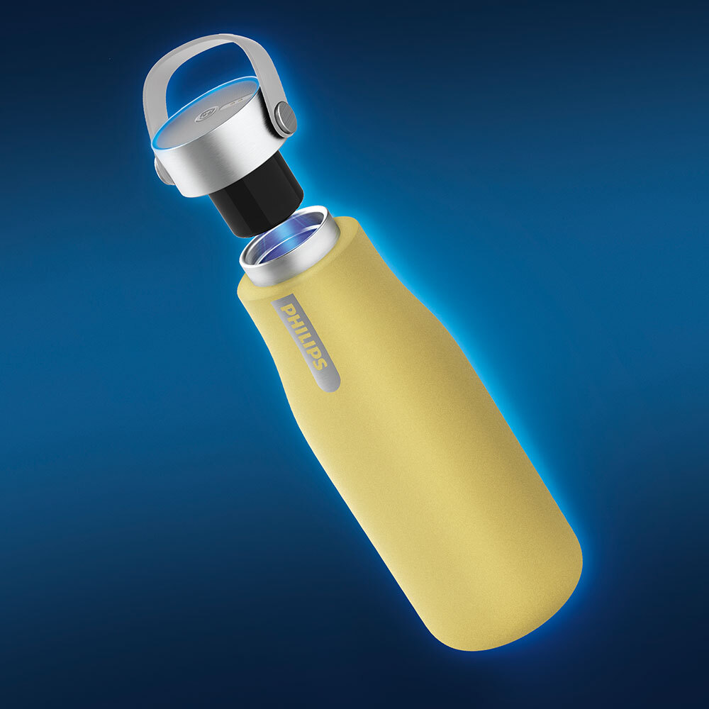 Buy Philips GoZero Hydration Smart Bottle - 20oz - Yellow online