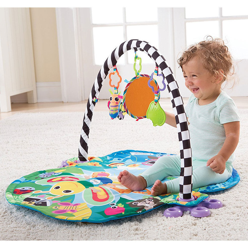 Lamaze Freddie Firefly Baby Gym Mobile Toy/Play/Activity Floor Mat w ...