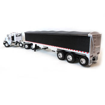 Tomy Big Farm Peterbilt 367 Truck W/ Grain Trailer 1:16 Scale Kids