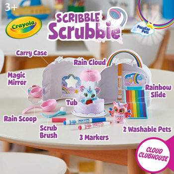 Crayola Scribble Scrubbies Pets Super Beauty Salon Playset 3y+