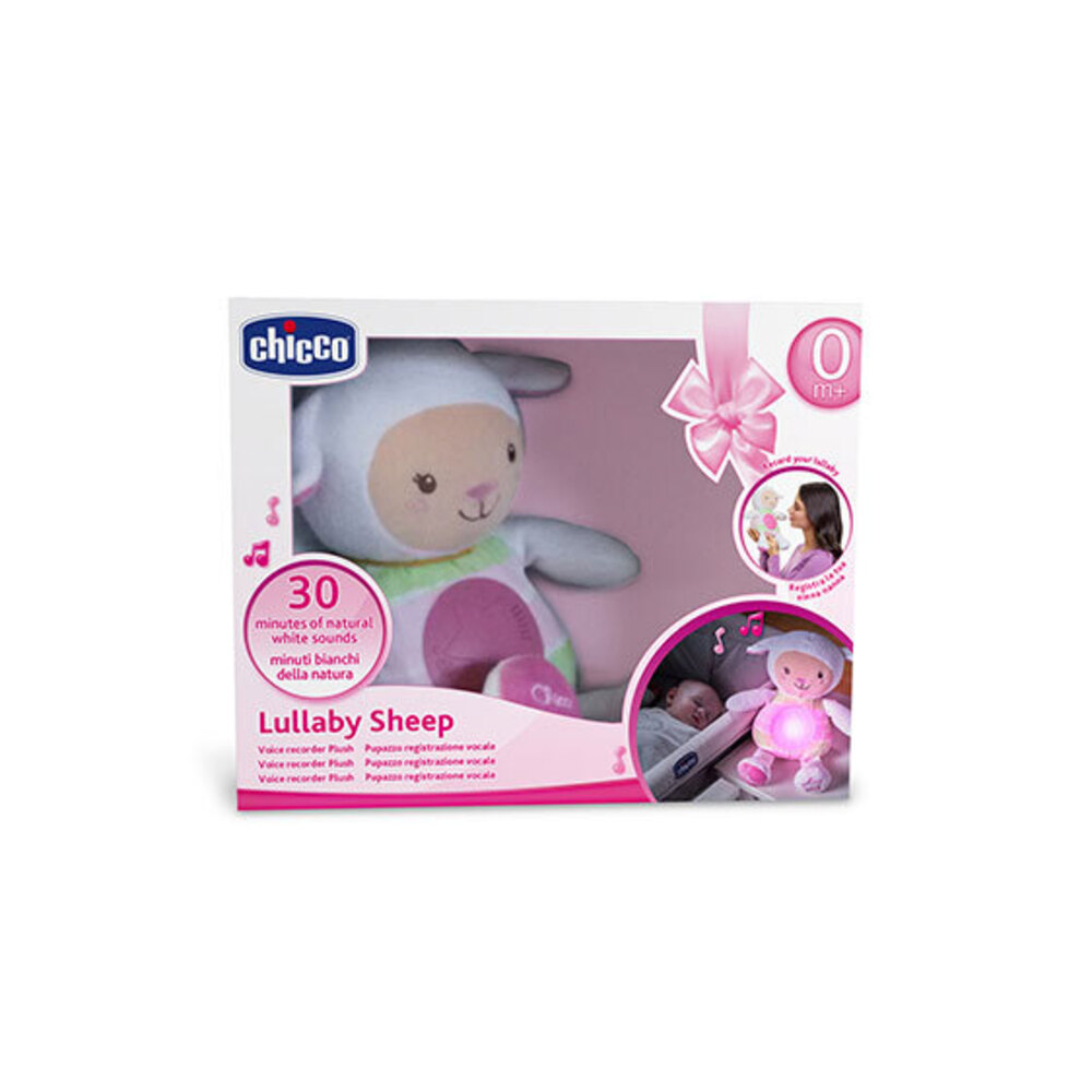 chicco lullaby sheep pink