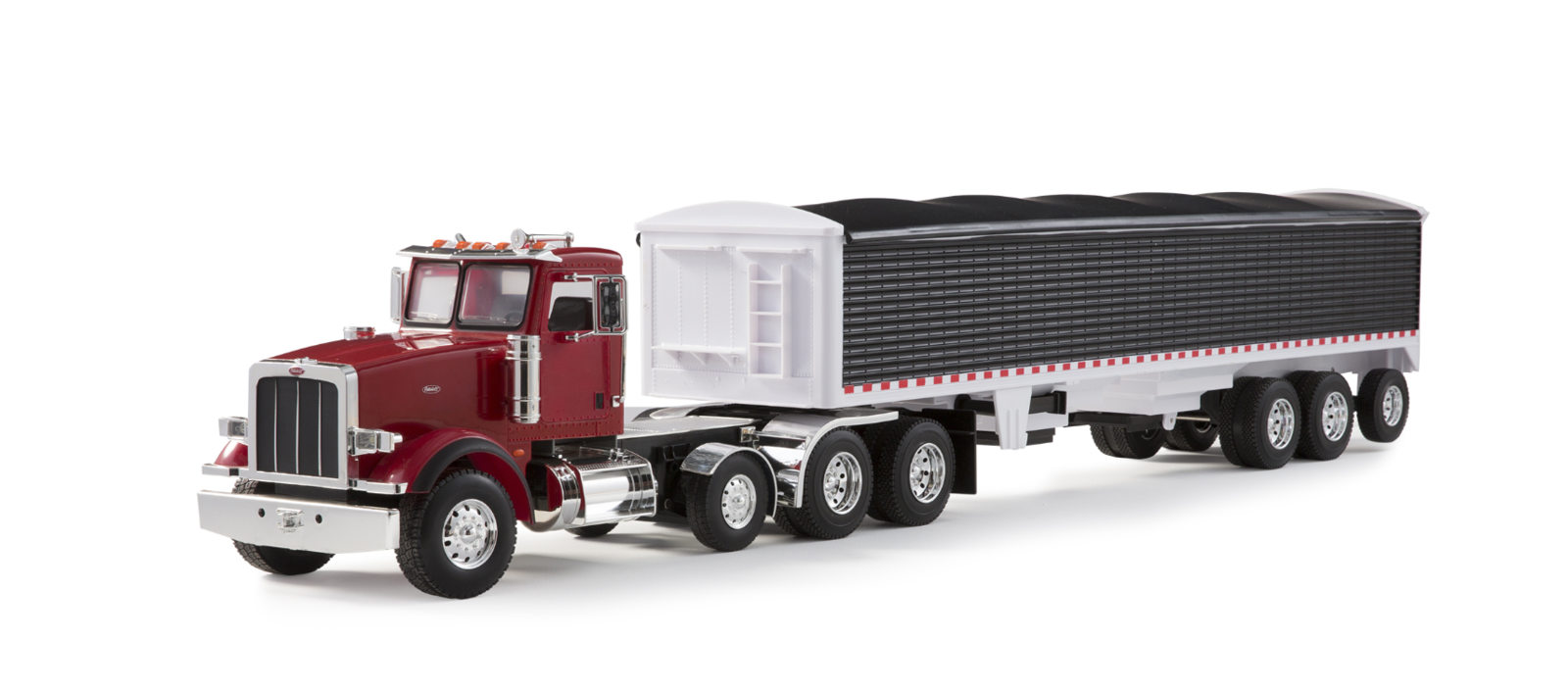 Tomy Big Farm Peterbilt 367 Truck w/ Grain Trailer 1:16 Kids Toy