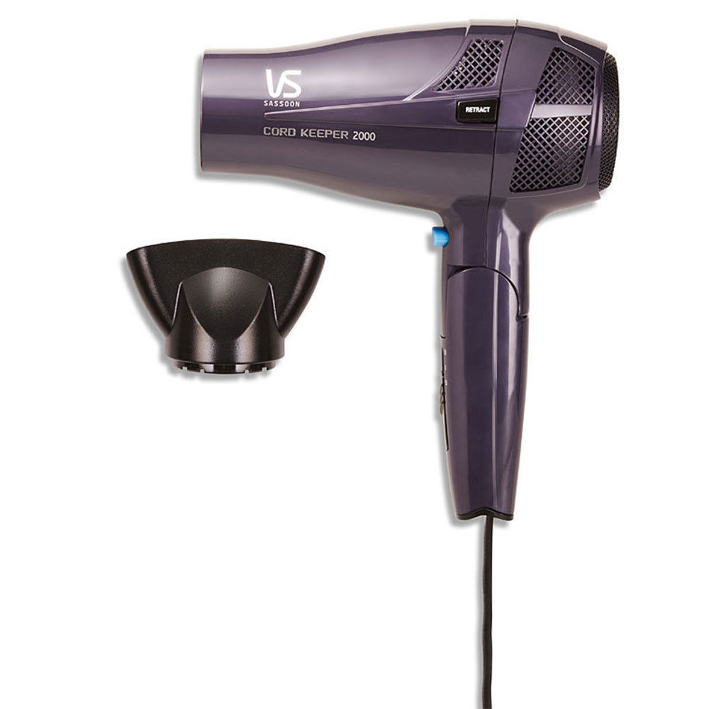 Vs Sassoon Vs289a 2000w Hair Dryer Travel Portable Foldable