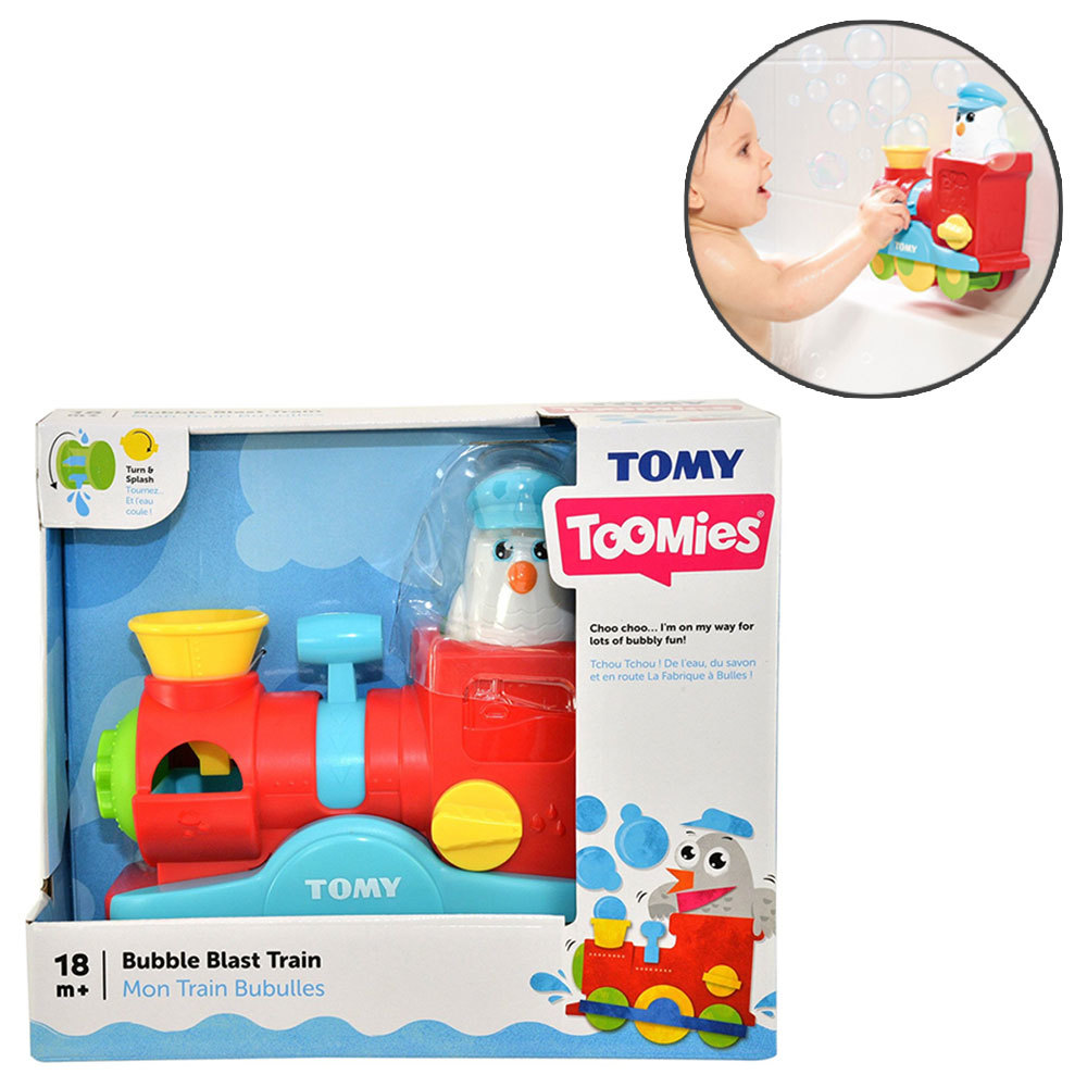 tomy toomies bubble blast train