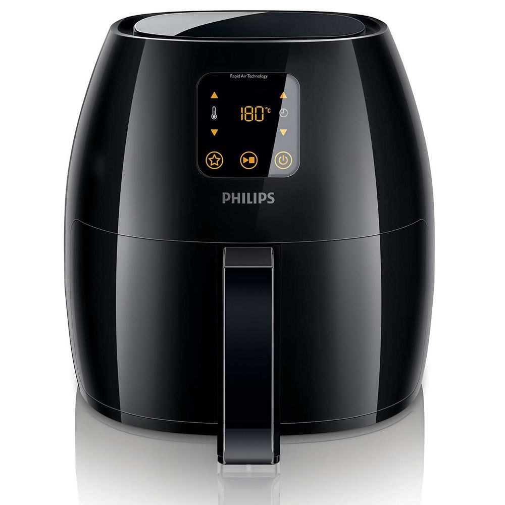 Philips HD9240 XL AirFryer Electric Air fryer Healthy Cooker Bake\/Grill Black  eBay