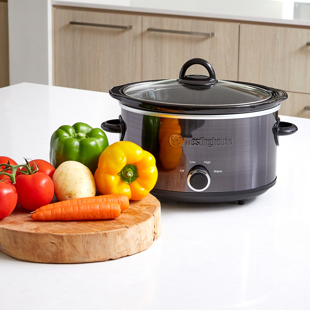 Westinghouse 3.5L Black Stainless Slow Cooker Online KG Electronic