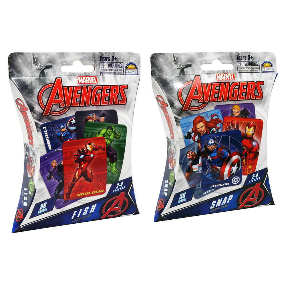 2x 36pc Marvel Avengers Snap/Fish Card Game - Online | KG Electronic