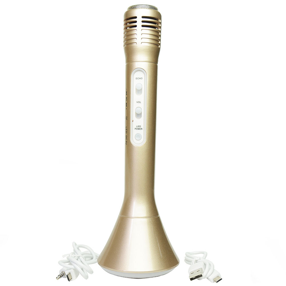 Mic Star Hand Held Bluetooth Karaoke Microphone Online | KG Electronic