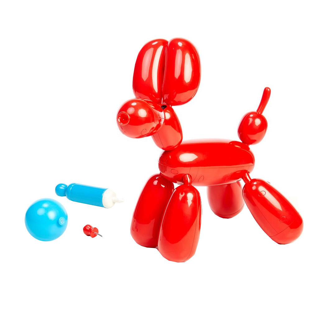 squeakee the balloon dog advert