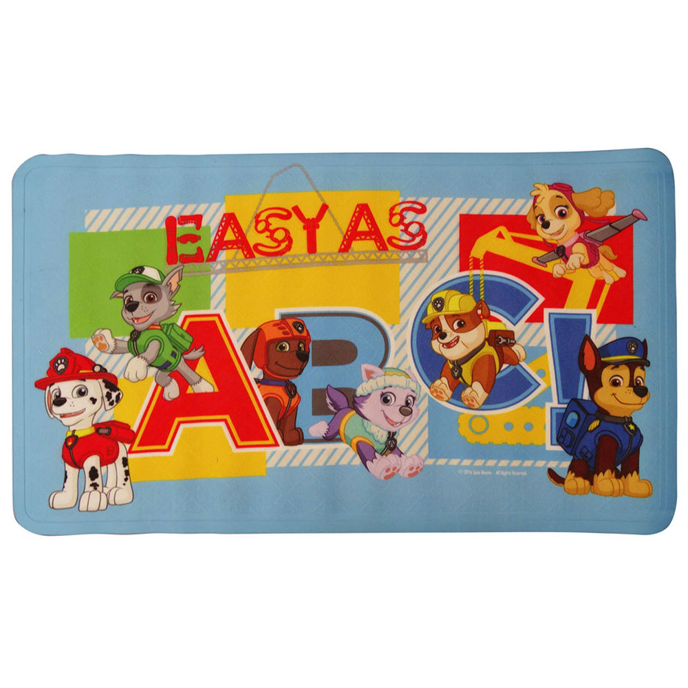 Paw patrol bathroom rug