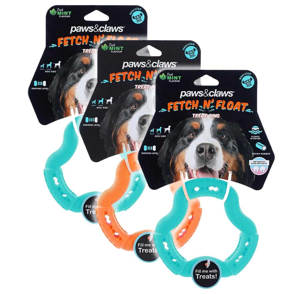 dog treat ring toy