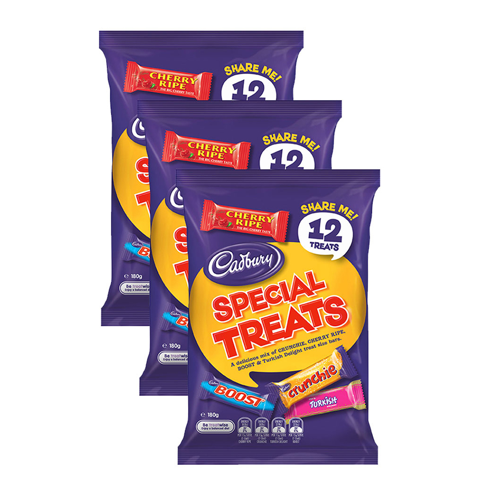 3x 12pc Cadbury 180g Special Chocolate Treats Sharepack Online Kg Electronic 4138