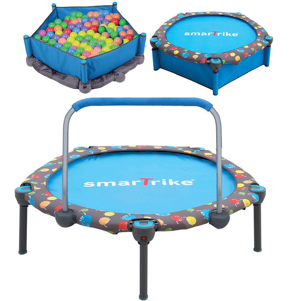 smart trike trampoline ball pit