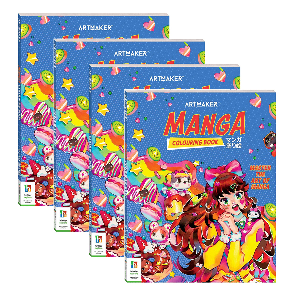Art Maker Essentials: How to Draw Manga Kit - Art Kits - Art + Craft -  Adults - Hinkler