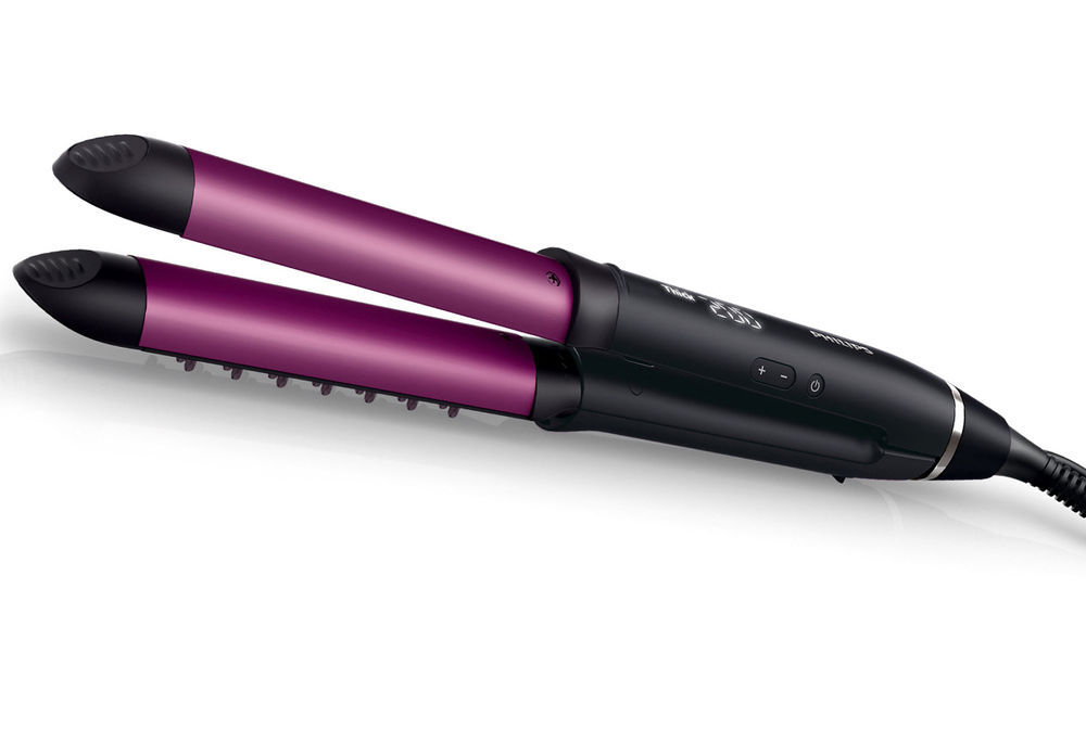 Philips Bhh814 Straight Curl Hair Iron Straightener Curler Waver Swivel Cord Ebay