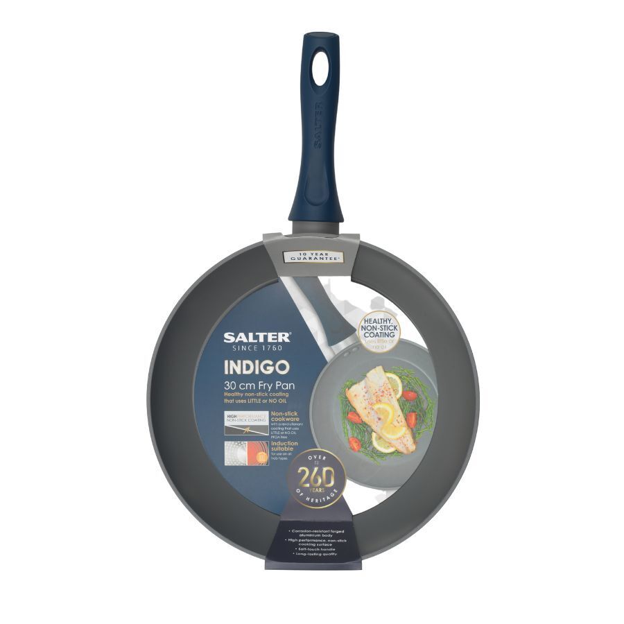 Salter Geo Hex Non-Stick 28cm Frying Pan