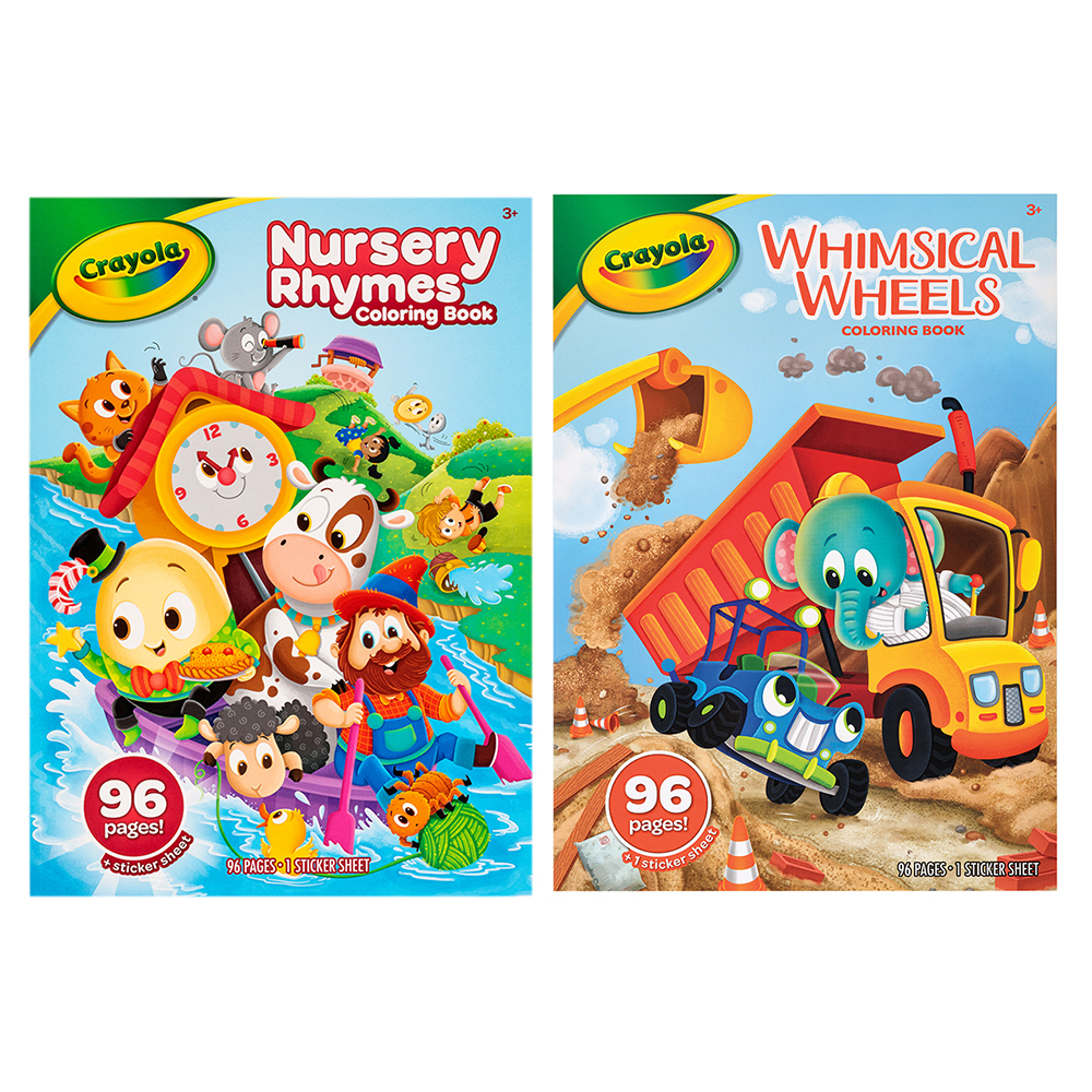 Crayola Nursery Rhymes Kids Coloring Set