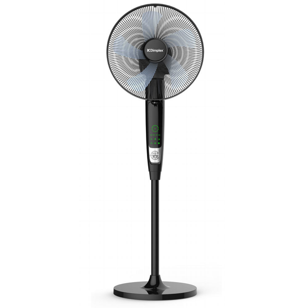 Dimplex 40cm Multi Directional Pedestal Fan Black Finish Online