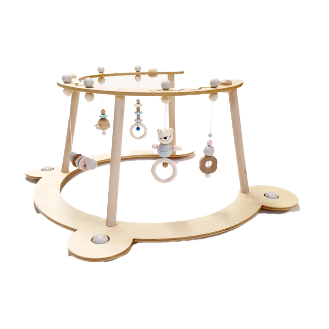 Hess wooden baby hot sale gym