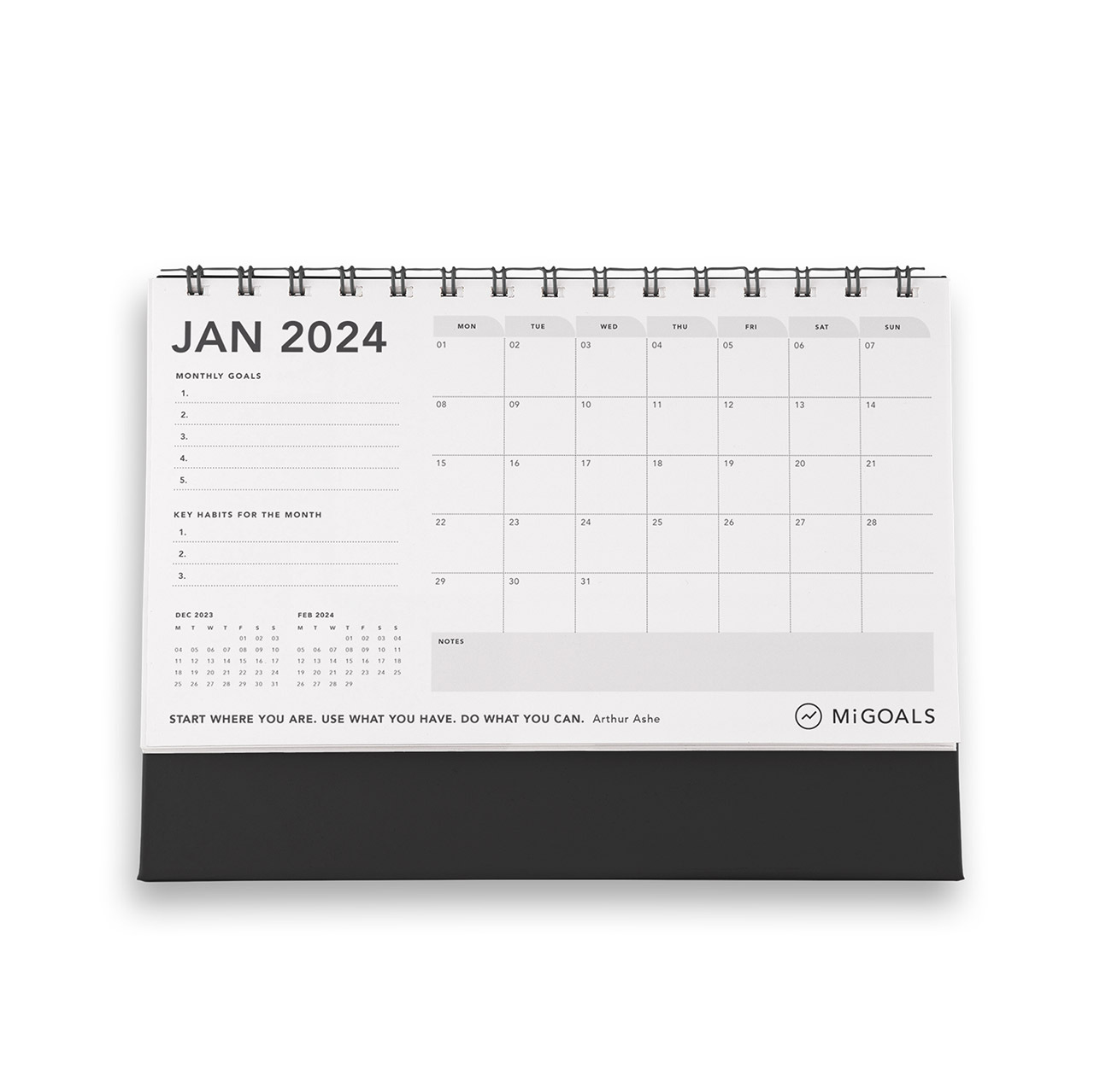 MiGoals 2024 Wall Planner