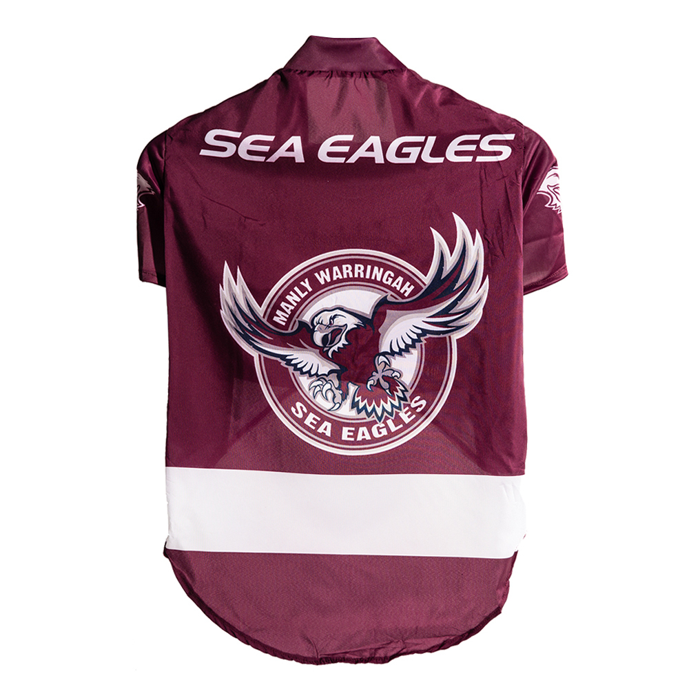 NRL Manly Sea Eagles Pet Dog Sports Jersey Clothing XS - Online