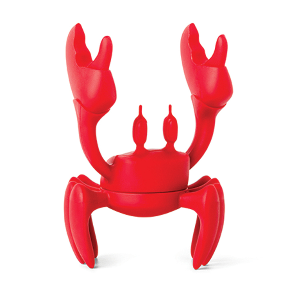 NEW WITH TAGS Red Crab Spoon Holder & Steam Releaser- Ototo