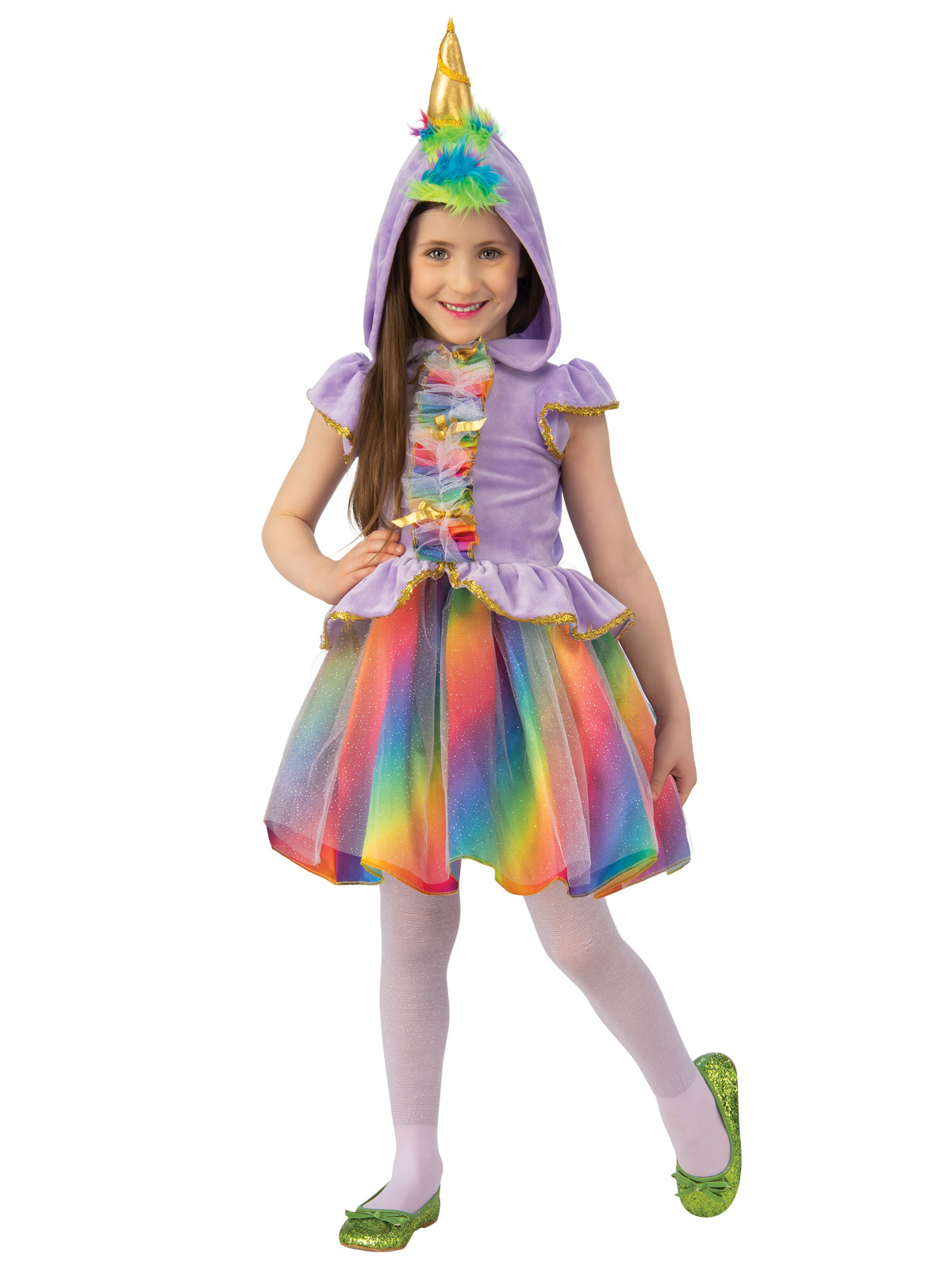 Unicorn girl dress clearance up