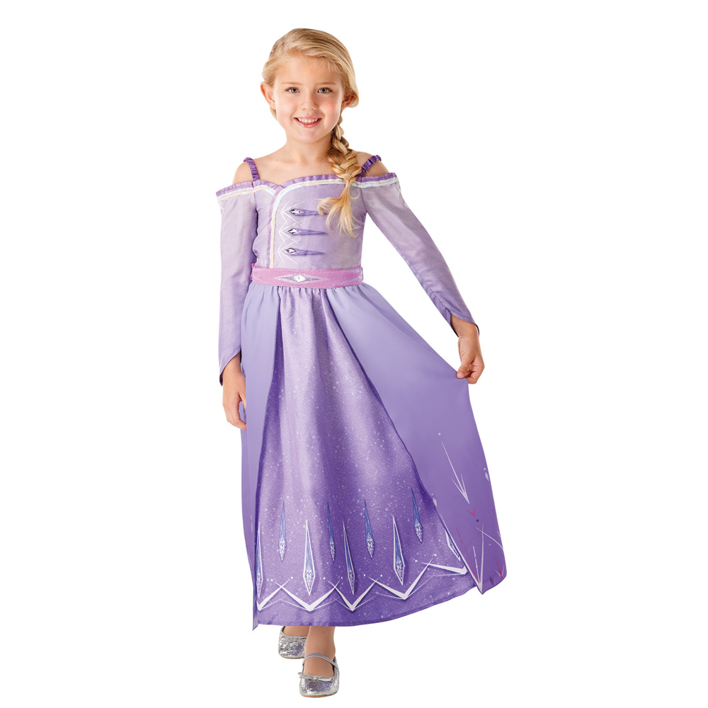 Disney Elsa Frozen Prologue Costume Party Dress-Up Size 3-5y DISNEY