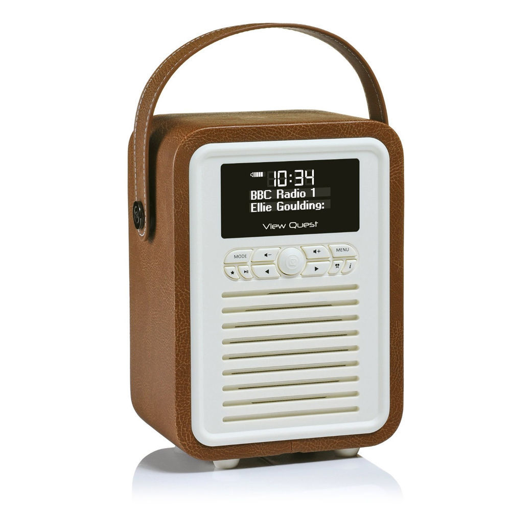 View Quest Retro Mini DAB Digital FM Radio/USB/AUX