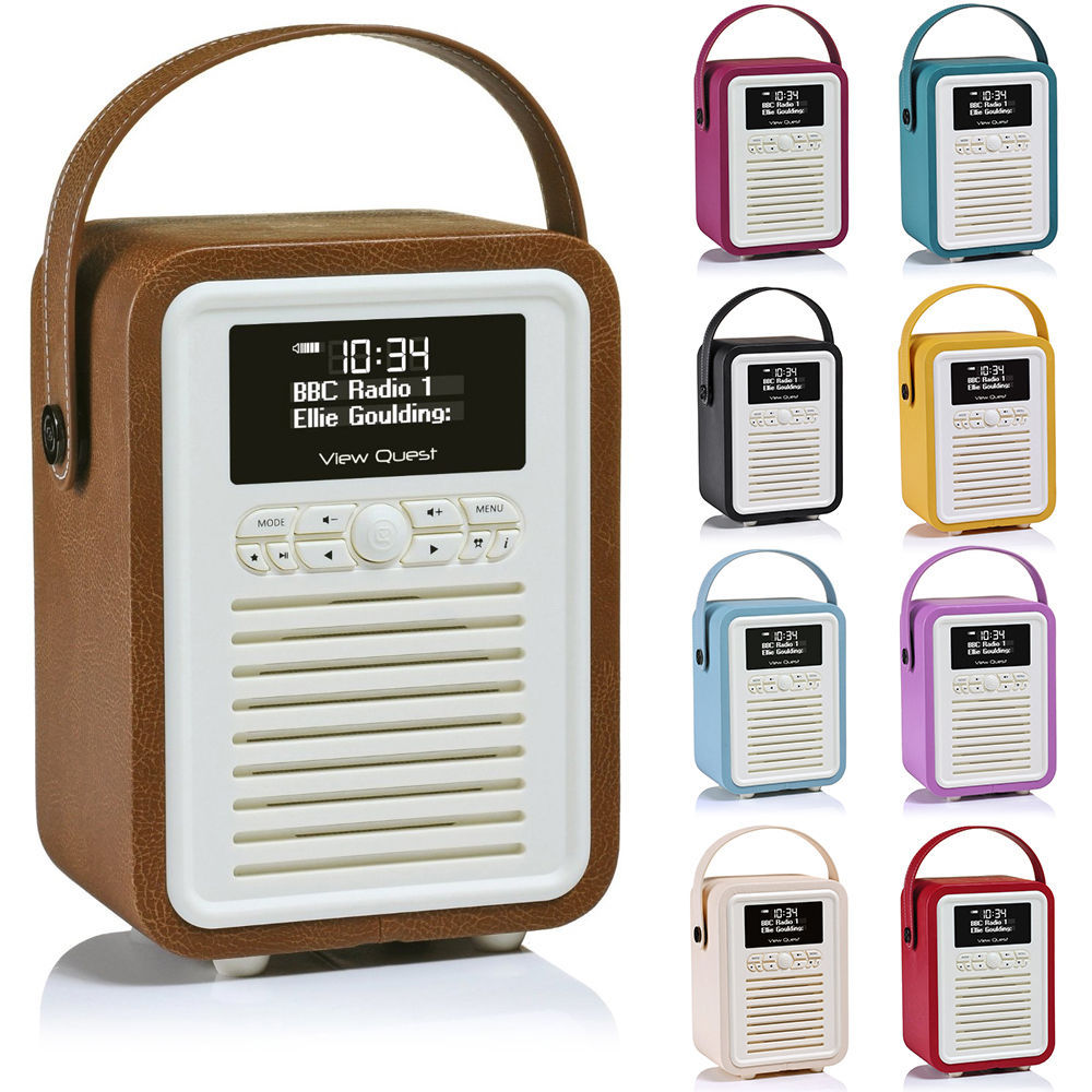 View Quest Retro Mini DAB Digital FM Radio/USB/AUX