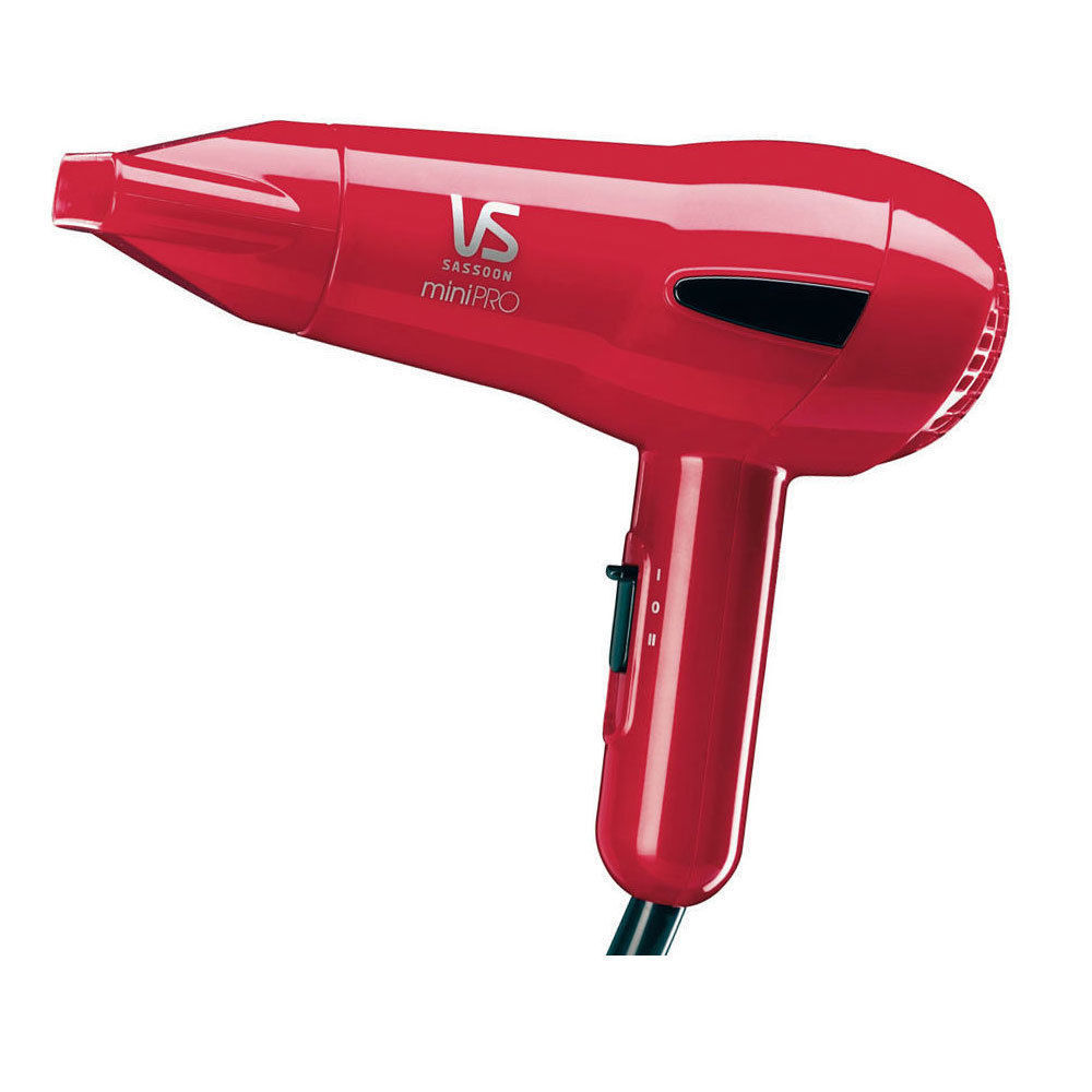 VS Sassoon VS245A Mini Pro Hair Dryer Hairdryer Compact Blower 2 Heat ...