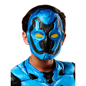 Dc Comics Blue Beetle Mask Costume Party Dress-Up - Size M 7-8y