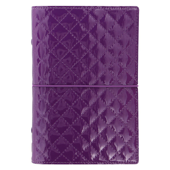 Filofax Domino Luxe Personal Organiser/Planner - Purple