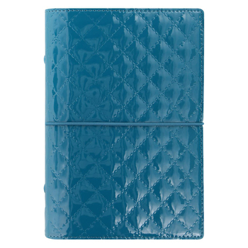 Filofax Domino Luxe Personal Organiser/Planner - Teal