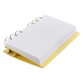 Filofax Personal Clipbook Organiser Pastels - Lemon