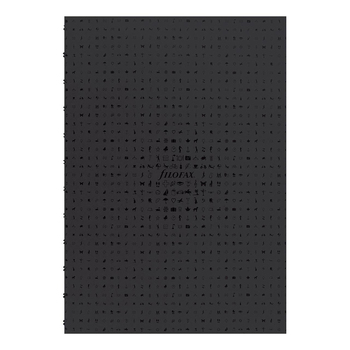 56pc Filofax A5 Folio Notebook Refill Writing Stationery - Black