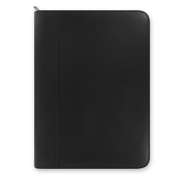 Filofax 32cm A4 Metropol Zipped Folio Personal Organiser Black